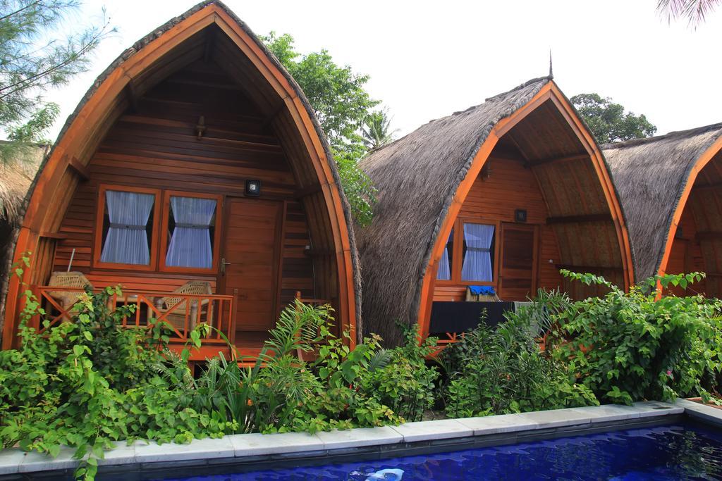 Damai Bungalows Gili Air Kültér fotó