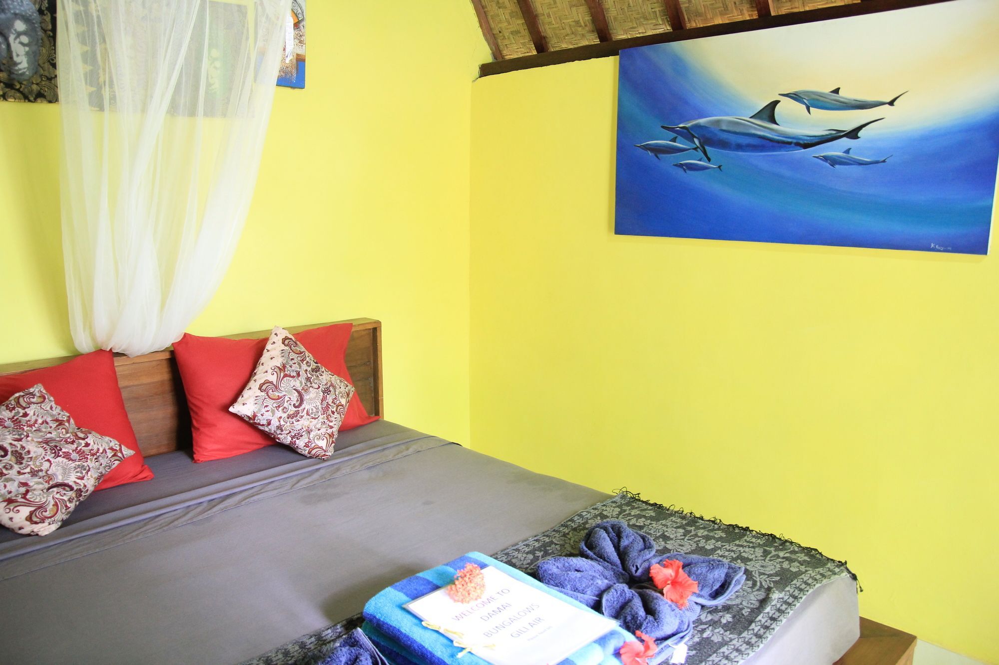 Damai Bungalows Gili Air Kültér fotó
